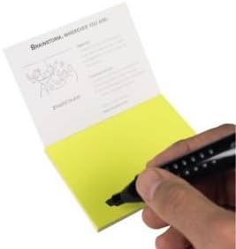 Presentation Cards Self-Adhesive Notes S 10x7,4 cm 95BLATT PP gelb