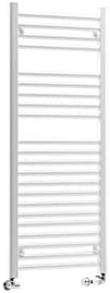 D2 Designer Heated Towel Rail 800mm high 600mm wide White