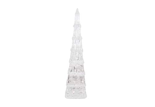 ÁRBOL NAVIDAD LUCES LED. Diseño moderno disponible en varios tamaños, 40cm, 60cm, 90cm, 120cm. Iluminación en blanco cálido. (40cm)