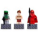Imán de Figuras Lego LEGO STAR WARS - 3 Minifiguras BOBA FETT - Royal GUARDIA - Princesa Leia