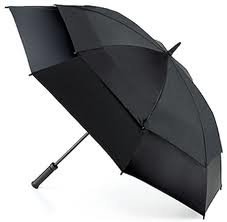 Price comparison product image Fulton StormShield Double Canopy Golf Umbrella - Black