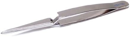 Crosslock Tweezer Sharp 4-3/4"