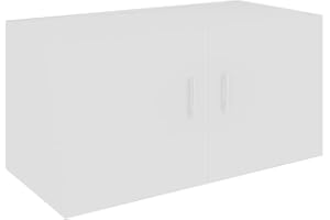 vidaXL Armoire Murale Blanc 80x39x40 cm Aggloméré