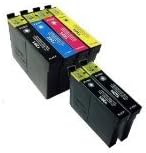 WANTMOREINK – Set of Ink Cartridges and 2 Extra Black Cartridges for Epson printers sx425 W and Epson Stylus Office BX305 °F, BX305FW, BX305FW Plus, Epson Stylus S22, SX125, SX130, SX235 W, SX420 W, SX425 W, SX435 W, SX445 W replaces T1281 T1282 T1283 T1284)
