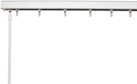 Vertical Blind Aluminium Rail 120cms Wide Approximately By Whitehouse Aurora® - Ideal For Up To 15 Slats - Can Be Trimmed To Size