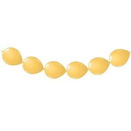Preisvergleich Produktbild Ketten-Luftballons 3 m Gold