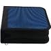 Produktbild MNDA CD DVD VCD Fashion Storage Holder 40-Disk Carry Bag Zipper Beige (Blue)