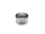 aros de plata redondos grandes Acero inoxidable Lacor - 68614 - Aro Redondo Vacherin 14x6cm Inox.