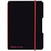 Produktbild 5 x Herlitz Notizheft my.book flex PP A6 40 Blatt kariert schwarz