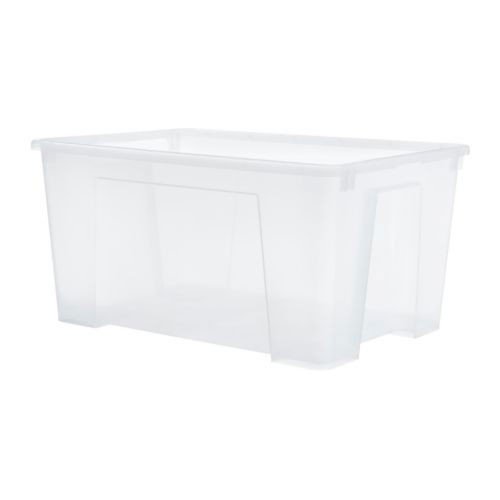 IKEA "SAMLA" Box 45 Liter Aufbewahrungsbox