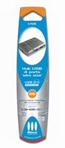 Preisvergleich Produktbild HUB USB 2.0 4 PORTS 'SLIM SIZE'