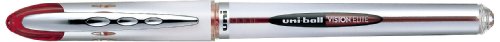 examen Uni-Ball UB-200 Vision Elite Lot de 12 stylos rollers Rouge