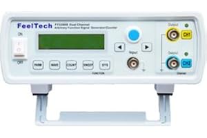 GuliTech FY3200S 6/12/20/24/25MHz Digital DDS Dual-channel Function Signal Source Generator Arbitrary Waveform/Pulse Frequency Meter（FY3200S 6M）