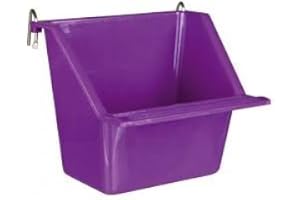 KEBONDS faunagarden 5 comederos Interiores con Gancho 130 ML, 8x7 cm y 5 bebederos de 90cc para jaulas de Canarios, periquitos y Otras Pequeñas Aves