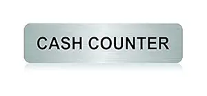 Carving Trends Signboard Stainless Steel (Natural Silver)| Self Stick