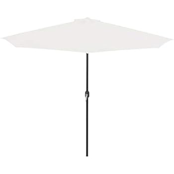 Amazon.de: Festnight Halb-Sonnenschirm Ampelschirm mit Aluminiummast 5