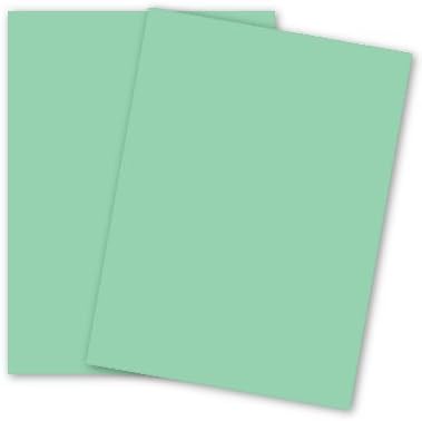 Domtar Colors - Earthchoice GREEN - 8.5 x 11 Card Stock Paper - 110lb Index - 250 PK by Domtar Colors