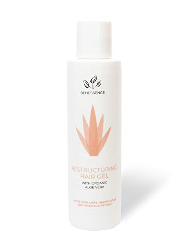 Benessence - Gel de pelo orgánico con aloe vera (1 x 150 ml)