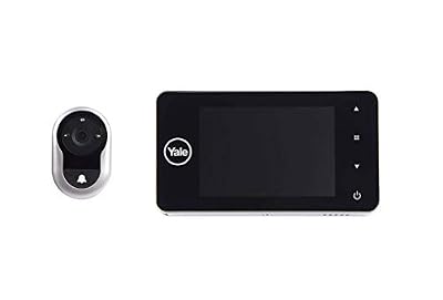 Yale DDV4500 - Judas numérique Enregistreur | Ecran LCD 4" pour Porte Epaisseur 38mm-110mm | angle Vision 105°, Sonnette de Porte, enregistrement Image, mémoire interne + Lecteur Carte SD