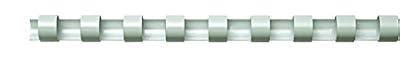 Fellowes 5348204 - Pack de 50 Anneaux plastiques - 25 mm - Blanc