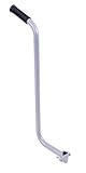 Ammaco Bike Parent Handle Grab Safety Pole Bicycle Steerer Control Kids Bicycle Steel Silver