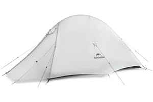 Naturehike Cloud Up UL Tenda da Campeggio 1/2 Persone Tenda da Zaino Compatta Ultraleggera a Doppio Strato Impermeabile e Antivento per Escursioni All'aperto Festival