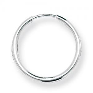 Argollas Mujer Plata de Ley 925-16mm