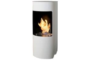 Tecno Air System Biokamin Modell Vorhang Weiß