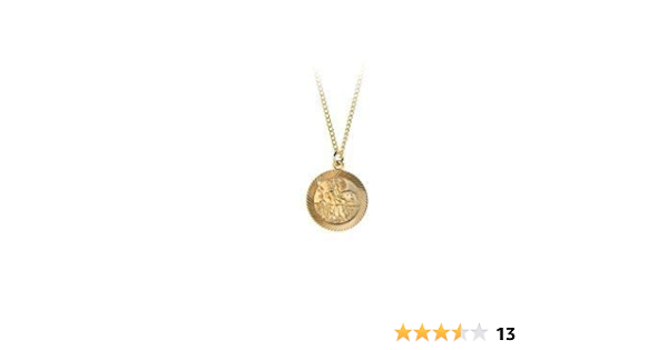 St Christopher Pendant Necklace 