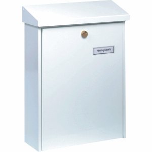Preisvergleich Produktbild Burg-Wächter Briefkasten Magdeburg HxBxT 396x301x115mm weiß