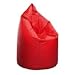 Produktbild Sitzsack Kunstleder Rot Xxl 24080026461