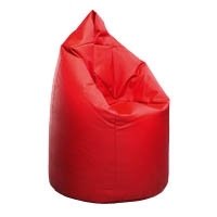Preisvergleich Produktbild Sitzsack Kunstleder Rot Xxl 24080026461