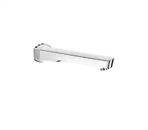 Kerovit KB611016 Brass Hydrus Bath Tub Spout with Flange (Silver)