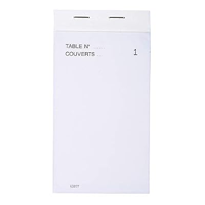 Exacompta Blocs maitre d'hôtel 8x15cm 50 feuillets dupli autocopiants