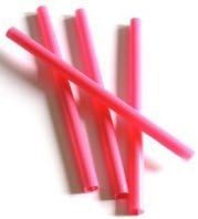 New Super Wide Pastel Straws for Bubble Tea, Frappes, Thick Shakes, Smoothies & Cakes Pk 100 (Pastel Pink)