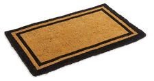 KEMPF Natural Coco Coir Door Mat With Black Border, Heavy Duty Coir Doormat Welcome Mat Front Door Mat Entry Mat Foot Mat - Indoors Or Outdoors Matting By William F. & Son, 24" X 60"