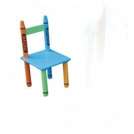 Children's Kids Crayon Design Chair Bedroom Playroom Nursery Furniture
