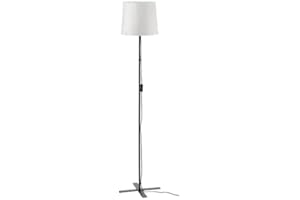 IKEA BRAND I K E A BARLAST Floor lamp, Black/White 150 cm
