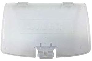 DEFAULT CustomControllerModz Replacement Gameboy COLOR Colour Console Battery Cover (Clear)