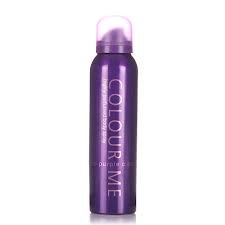 Milton-Lloyd Colour Me Highly Perfumed Body Spray, Purple 150 ml