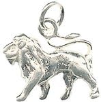 Perfectcharm Leo Lion Charm - Sterling Silver With Lobster Clasp
