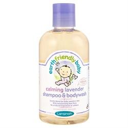 (Pack of 6) Earth Friendly Baby - Lavender Shampoo - Ecocert 250 ML