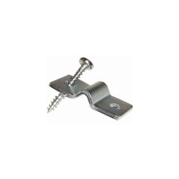 20 Stück Edelstahl Zaunklemmen V2A – 40x20 Mm, Für Gabionen, Mattenzäune | Korrosionsbeständig, Silber