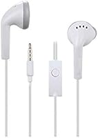 Youbon Generic 3.5mm Handsfree Earphone With Mic - White