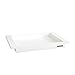 Produktbild NATUREHOME Design Holztablett Weiß aus Buche NH-E 45x28 cm Serviertablett Dekotablett Massivholz