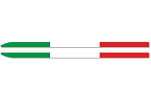 4R Quattroerre.it Italien Flagge für Alfa Romeo Giulia Spiegel