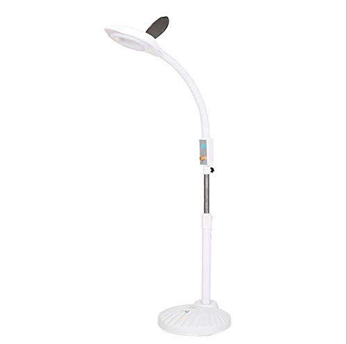 5x Magnifying Light 24w Energy Saving Work Magnifying Glass Lamp With Protective Cover Skin Care Beauty Nail Tattoo Salon Spa 2 Optional 150cm (white),withoutwheels