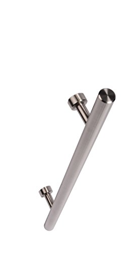 Preisvergleich Produktbild Türbeschläge, Haustürgriff, Stangengriff, Türgriffe, Edelstahl Haustürgriff, mit gerade Stützen, wunsch Achsmaß (Länge 320mm Achsmaß 200mm)