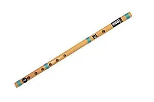 IBDA Swadeshi Bansuri for Professional/Learner/Beginner. Handmade and Sanitized Bamboo Flute 19 inch. Go Vocal for Local (48cm) (G Scale)