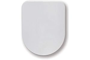 HAMBERGER Haro Calla SoftClose Premium WC-Sitz weiss mit Scharnier Klappdübel C4602G für Laufen Pro alt/neu/Rimless (nicht Rimless Compact), Laufen Nexo Vitra S50 / S50 Compact